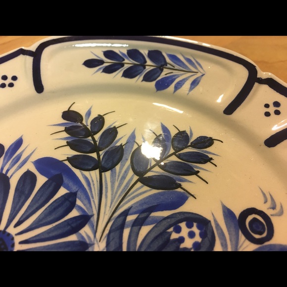 Vintage Quimper Pottery Salad Plates - Picture 12 of 12